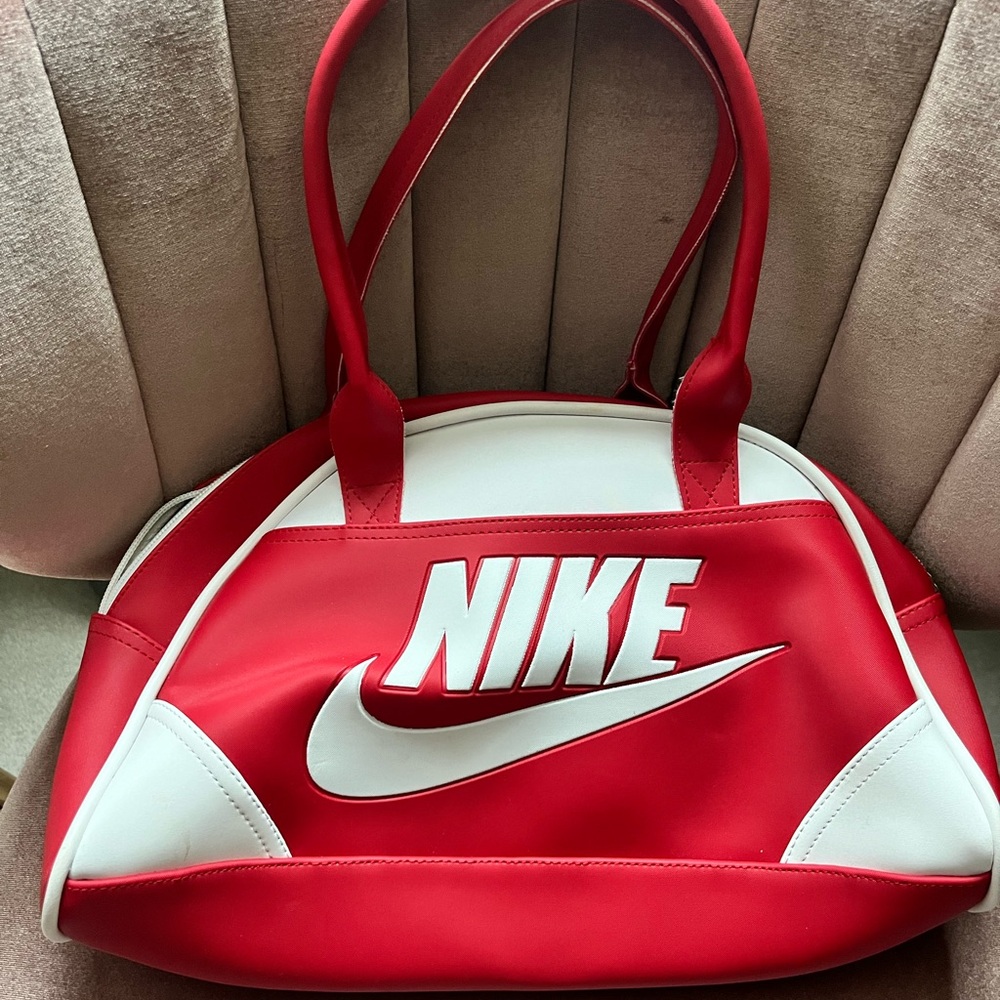 Vintage Nike mini duffel gym bag